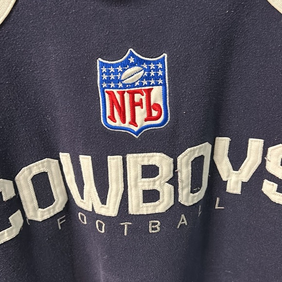 Dallas Cowboys NFL authentic sideline by RBK! Hooded sweatshirt. Gently worn. - Picture 3 of 6